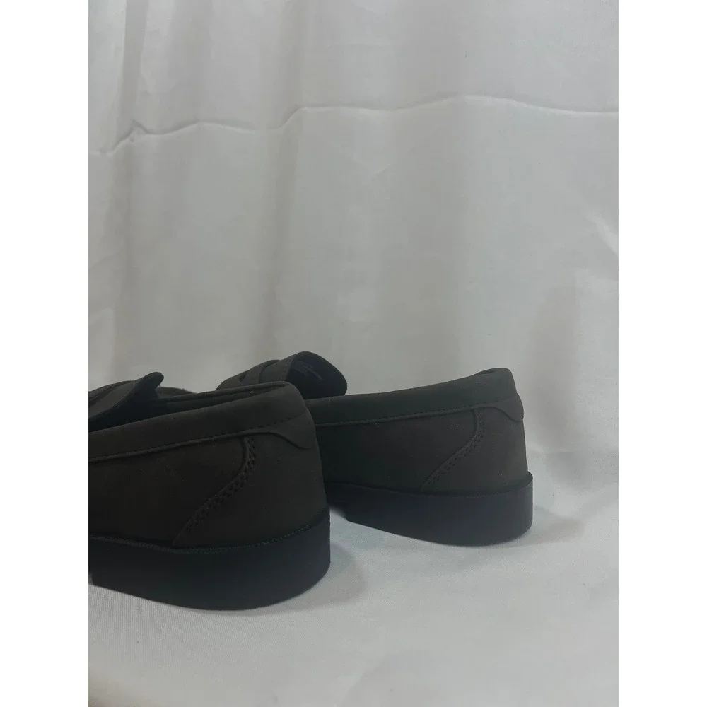 Goodfellow‎ & Co Mens Phillip Penny Loafers Dark Brown Slip On Dress Shoes 9.5